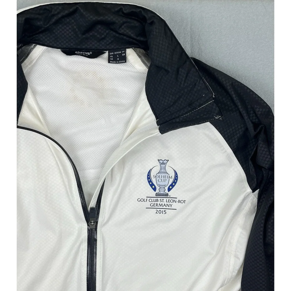 Abacus‎ Jacket XL Solheim Cup 2015 Team Europe Windbreaker Golf